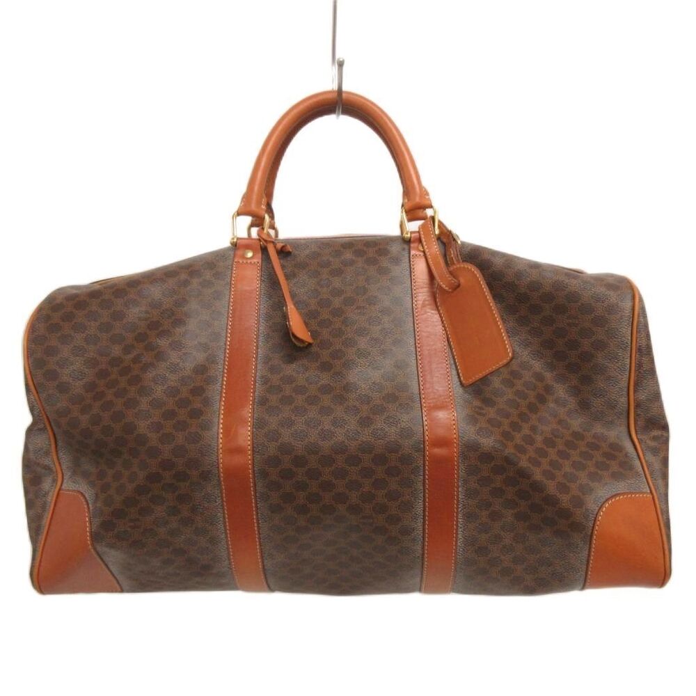 Celine Boston Bag Macadam Brown